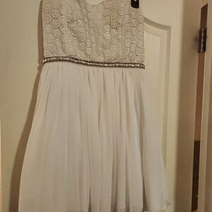 White special occasion dress